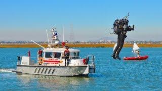 JetPack Aviation JB10 Redwood City, California Port Fest Flight Demonstrations - Bay Area