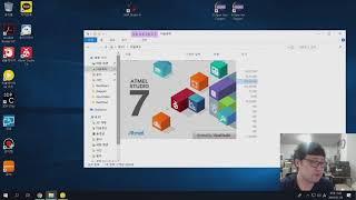 [Atmega128A + Jkit-128-1 + C언어] #1-3 Atmel Studio7.0 설치 및 AVR studio4.19 연동하기