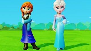 Королева Эльза Холодное Сердце Принцесса Анна и Олень Свен Disney Frozen Anna and Elsa princess