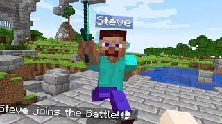 I made Steve from Smash Bros in Minecraft