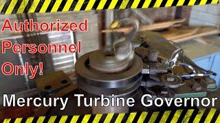 Authorized Personnel Only - Mercury Switch Turbine Overspeed Governor In A Hydroelectric Powerplant