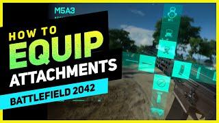 Battlefield 2042 - How to Equip Weapon Attachments - Consoles