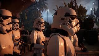 Co-op on Scarif. Playing maxed out Palpatine with Mark. Star Wars Battlefront 2.