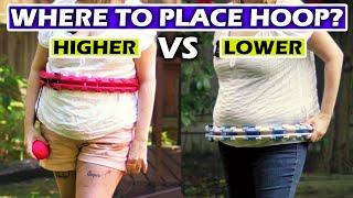 Where To Place Smart Weighted Hula Hoop On Body For Beginners