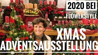 ADVENTSAUSSTELLUNG bei FlowerStyle / Dekotipps / Weihnachtstage / Adventskranz/ XMAS