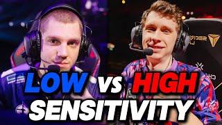 VALORANT - Low vs High Sensitivity