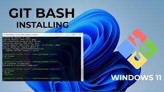 git bash install for windows 11