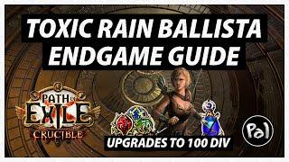 Toxic Rain Ballista Endgame Guide & Upgrades (Pathfinder) | Path of Exile, 3.21 Crucible