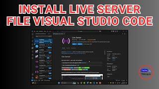 How to Install Live Server File Visual Studio Code