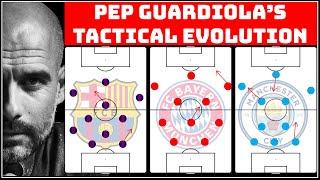 The Tactical Evolution Of Pep Guardiola | Pep Barca vs Bayern vs City | How Guardiola has changed |