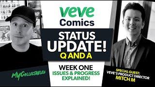 Veve Comics STATUS UPDATE Q and A with Veve's Product Director Mitch M!!