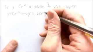 Solutions to Differential Equations 2