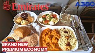 EMIRATES BRAND NEW AIRBUS A380 (PREMIUM ECONOMY) | Dubai-  Paris