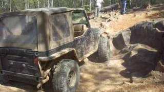 Jeep tj rock crawlin