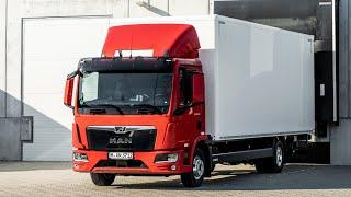 All New 2022 MAN TGL distribution truck - Test Drive and Presentation