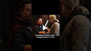 Why Is Dr. Strange Wearing Gloves in *Thor: Ragnarok*?