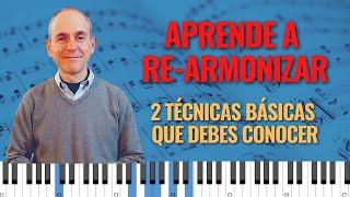 2 técnicas esenciales para re-armonizar piezas con acordes de jazz