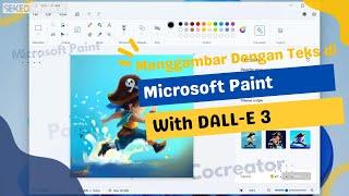 Menggambar Animasi dengan Teks di Microsoft Paint