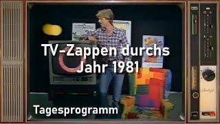 Zeitkapsel 1981:  Zappen durchs deutsche Fernsehen - Teil 1 Tagesprogramm