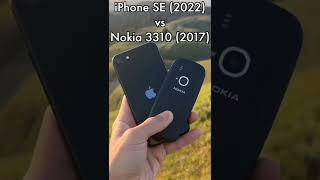 iphone se vs nokia 3310 camera comparison #iphone #nokia #nokia3310