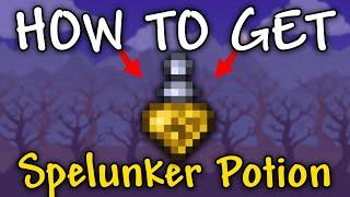 How to Get Spelunker Potion in Terraria 1.4.4.9 | Spelunker Potion How to Get