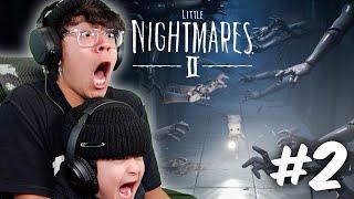 SO MANY FREAKIN' MONSTERS EVERYWHERE | Little Nightmares II w/ Jonathan (Pt 2)