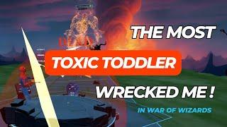 The most TOXIC kid destroyed my whole career in War of Wizards (RAW FULL MATCH! @JamesPlays_VR )