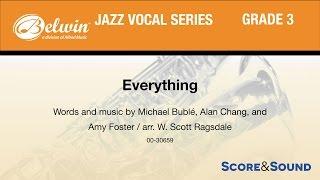 Everything arr. W. Scott Ragsdale - Score & Sound