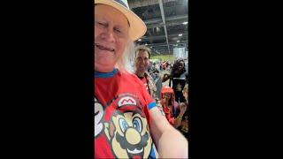 Charles Martinet is #1! First time as Mario Ambassador, but far from the first time being awesome!