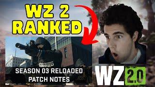 Season 3 RELOADED Patch Notes for Warzone 2 