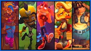 Crash Bandicoot 4: It's About Time  - All Death Animations (Every Character) 4K