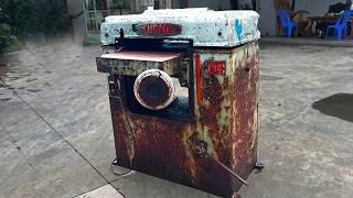 Mechanical Genius Restores OKUDAIRA P14 Planer, Rotten, Rusty, Bought For 19...USD,Great Restoration