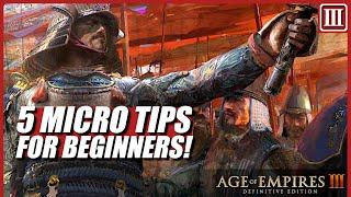 [AOE3] Beginner Micro Tips - Age Of Empires 3