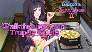 Sakura Succubus 2 - Walkthrough | Trophy Guide | Achievement Guide