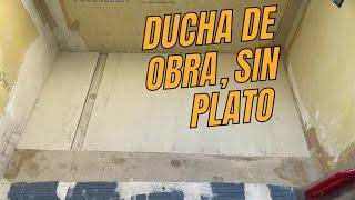 Cómo hacer ducha de obra sin plato