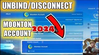 How To UNBIND Moonton Account (2024) | How To DISCONNECT Moonton Account Easy Tutorial | MLBB