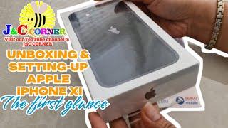 UNBOXING & SETTING-UP APPLE IPHONE XI 🫰JNC CORNER