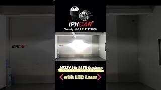 iPHCAR M512Y 3 in 1 Bi LED Laser Fog Lamp#iphcar #biled #foglamp #foglights #led #laser #fog #3in1