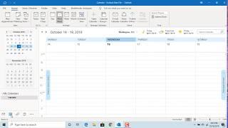 How to Change Work week and Working hours of Calendar in Outlook - Office 365