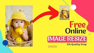 How to resize image using online free tool