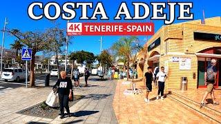 TENERIFE - COSTA ADEJE | How does this place look like Now? ️​​ 4K Walk ● February 2025