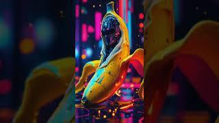 Cyberpunk Banana Pole Dance Extravaganza #invideoai