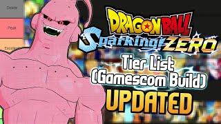 Dragon Ball Sparking Zero Updated Tier List Gamescom Build