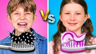 Good Kid vs Bad Kid | Genius Babysitting Hacks, Epic Parenting Ideas