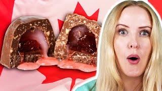 Irish People Try NEW Canadian Snacks