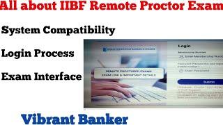 How to appear for IIBF Certificate Exams in Remote Proctored mode | System Compatibility Check।