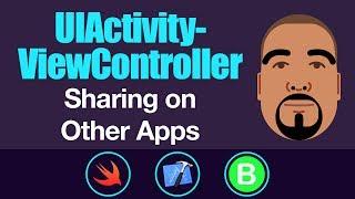 UIActivityViewController: Sharing on Other Apps | Swift 4, Xcode 9