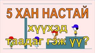 [ IQ bodlogo tarhinii dasgal ] Та 5н настай хүүхдээс ухаантай юу? ҮГҮЙ  л болов уу!!!