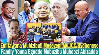 Emitawana Mubizibu!!Museveni Mu ICC Bitabuse Family Yonna Egudde Mubuzibu Muhoozi Abizadde