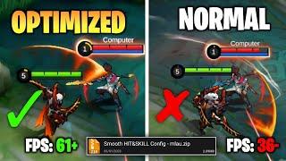 Updated! Smooth Skill-Hit Config for Low-end Devices| Reduced In-game Effects for Stable FPS